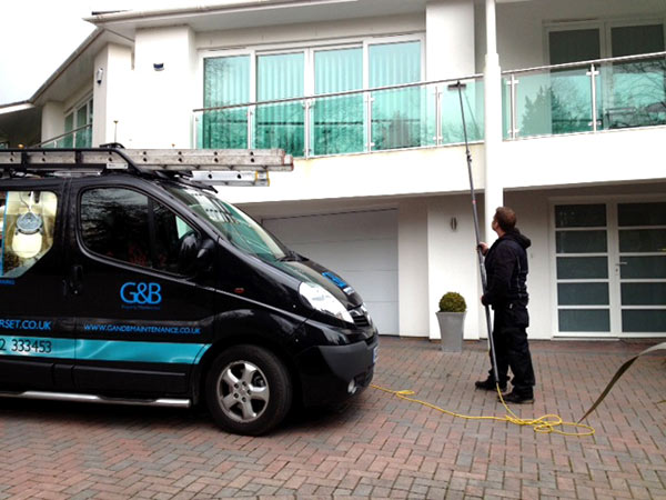 window cleaning commercial properties poole